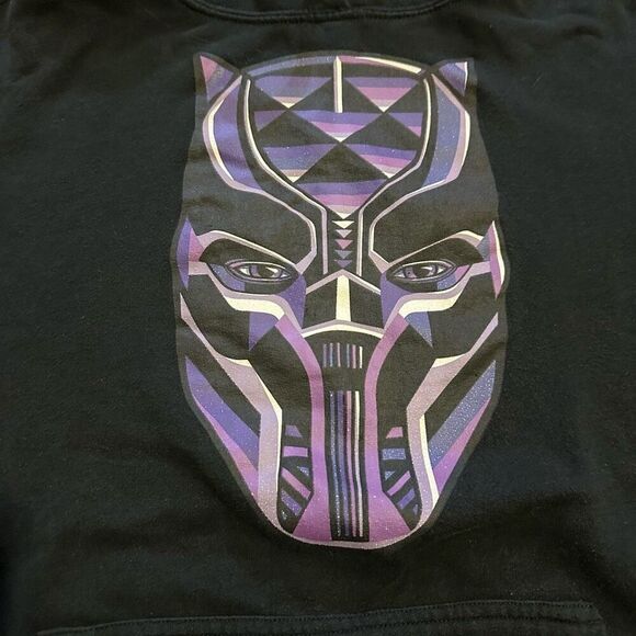 Marvel Studios Black Panther Hoodie Sweatshirt | Adult Size Medium - Picture 3 of 10